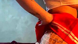 Helena Danae schoolgirl prostitute gushes wet pussy juices hard