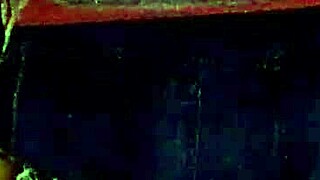 Shiny pantyhose under hotpants