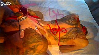 big ass latina slips bikini aside for doggy anal creampie closeup