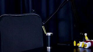 safada stripper flor de damiana shows huge tits, admits trans crush and first time loss on sheer red