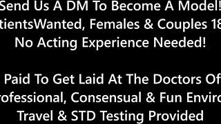 Genesis spreads shaved pussy wide in first humiliating gyno exam?