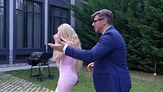 hey, our house tour turned into me bent over getting ass pounded hard for that discount!