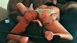 Wet Mexican Latina In 69 Licks Pussy Before Taking Full Cock Deep In Vagina