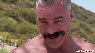 she invites him inside for a deep fuck with that massive throbbing cock