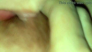 horny wife karina lets lucas suck her huge natural tits for max pleasure