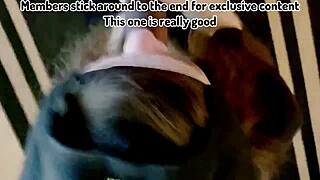 Bills Due! Lesbian Best Friend Pays with Rough Submission!