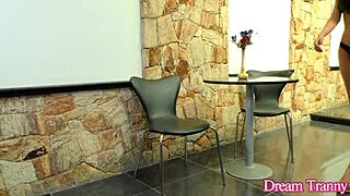 Tranny Mariana's ass wrecked by machine dildo!! 🍑🔥🤖