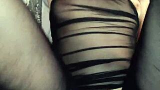 watching my wife work that homemade big cock pov action