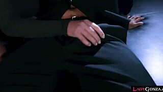 oh god he's tonguin angela white's clit while pluggin her tight asshole