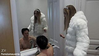 ready to kneel while i train you with slaps and spits, slave?