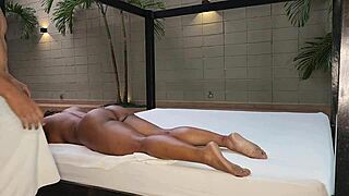 Big Ass Latina Milf Fucked Hard by Black Masseur as Cuck Hubby Watches