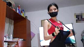 hey watch her try on underwear then i fuck her hard several times over