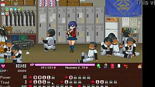 college girl fucks manager men in erotic hentai game?