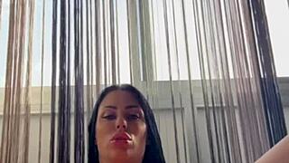 Busty Brunette Sapphire Orgasms In Masturbation Toy Compilation