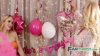 neglected stepmom gets group family love from daddy milf massage to uncle threesome creampie