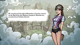 playing innocent witches visual novel as student or principal