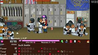 college girl fucks manager men in erotic hentai game?