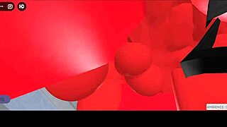 succubus slut bent over sofa taking demon's monster doggystyle creampie hardcore