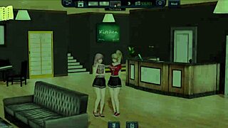 damn harem hotel 101 game turns into wild hotel orgy fuckfest you won't believe!
