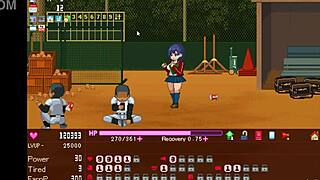 college girl fucks manager men in erotic hentai game?