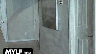 lucky stepson fucks big titted stepmom natasha nice anal creampie