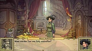 playing innocent witches visual novel as student or principal