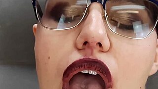 pregnant goth bbw submissive kitten deepthroats dildo in pov casting interview trailer part 1