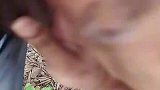 WOW PUBLIC OUTDOOR CREAMPIE IN EBONY LATINA PUSSY FOR CASH!