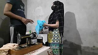 hey dude this cute indian girl screams from tailor's brutal ass fuck