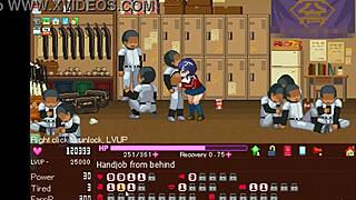 college girl fucks manager men in erotic hentai game?