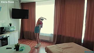 Step Sister Workout Fuels Intense Cock Craving