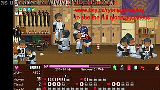 college girl fucks manager men in erotic hentai game?