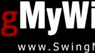 Ever tried anal threesome with a swinger milf wife?