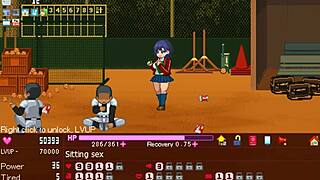 college girl fucks manager men in erotic hentai game?