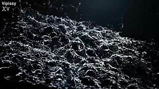 Three blonde brunette Czech hotties in fishnets lick pussies peeing orgasms.