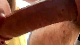 milf sneaks blowjob on monster cock at building site