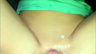 hey did you see her gaping pussy and asshole after bending over pantyless in the store for public creampie splurge?.