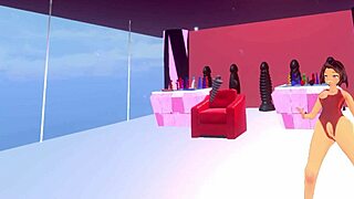 VR Masturbation With Dildos Beads Vibrators Big Tits Boobs Toys Solo