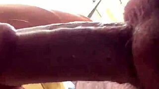 milf sneaks blowjob on monster cock at building site