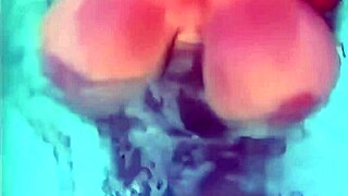 big jumping tits boobs bouncing wild hypnotic motion massive cleavage shake nonstop fun