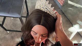 Does Snow White fuck her gnome lover behind the queen's back?