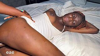 that nasty school girl i met loves riding my huge black cock doggystyle