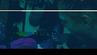 girl gives the sloppiest reality blowjob deepthroat mess