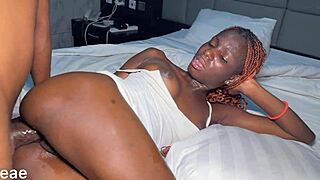 that nasty school girl i met loves riding my huge black cock doggystyle