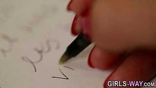 asian lesbian babes scissor and lick in high-definition girl-on-girl action