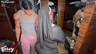 bbw nikki cakes the nun worships rims licks bbc monster cock squirts in interracial muff dive!