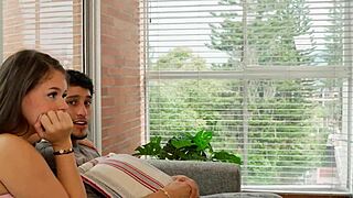 milf fucks her stepdaughter's boyfriend secretly in hiding