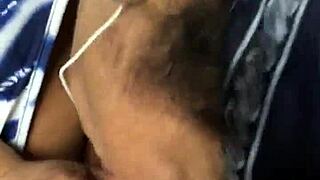 Chubby homemade girl gags on my cock pov blowjob