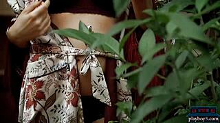 a little 18+ but older, still hot as fuck with those busty milf tits?