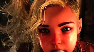 gemma smithy tied up tight for intense blowjob training session with monster cock master